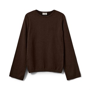 Sofie Schnoor Young  -  VIVOSY KNIT, Dark Brown
